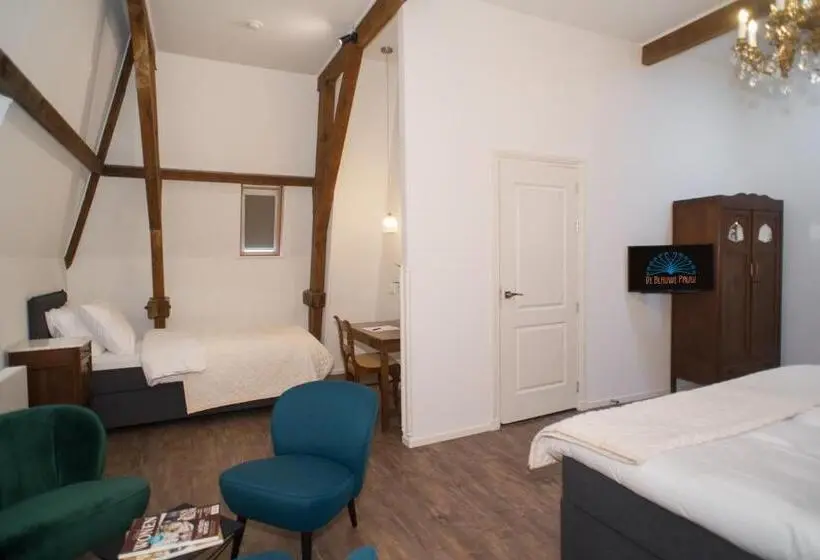 スーペリアトリプルルーム, Boutique Hotel De Blauwe Pauw