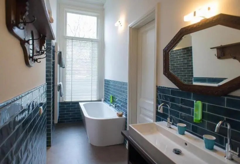 バルコニー付きデラックスルーム, Boutique Hotel De Blauwe Pauw