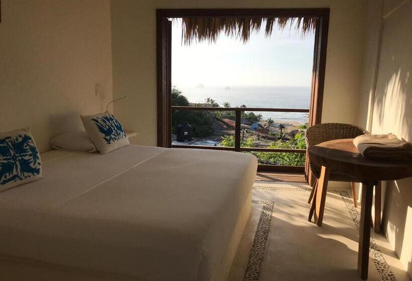 إستديو قياسى مزود بشرفة, Casa La Ola