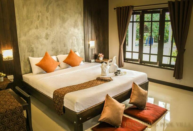 فيلا غرفتين نوم, Thanawong Pool Villa