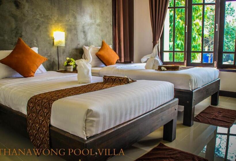 فيلا غرفتين نوم, Thanawong Pool Villa