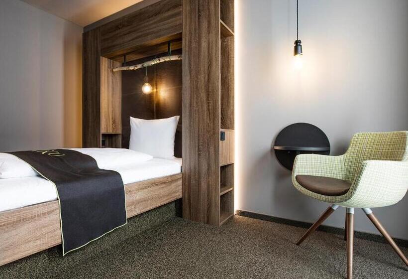 غرفة قياسية فردية, Riku Hotel Ulm