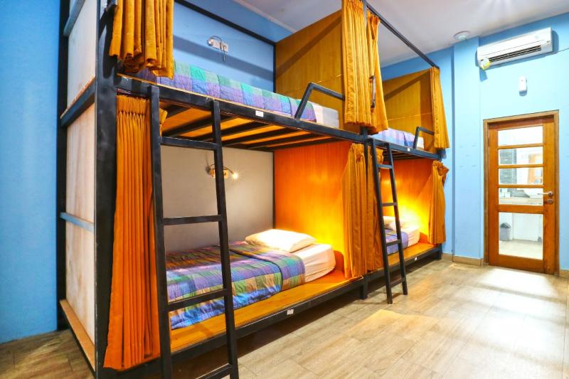 Кровать в Общей Комнате, New Ubud Hostel