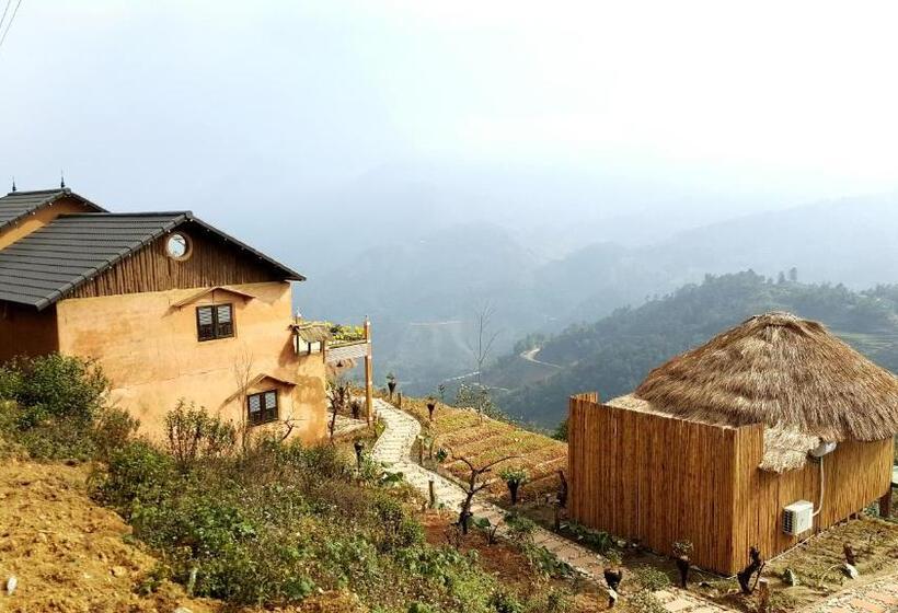 اتاق لوکس با تخت بزرگ, Sapa Clay House  Mountain Retreat