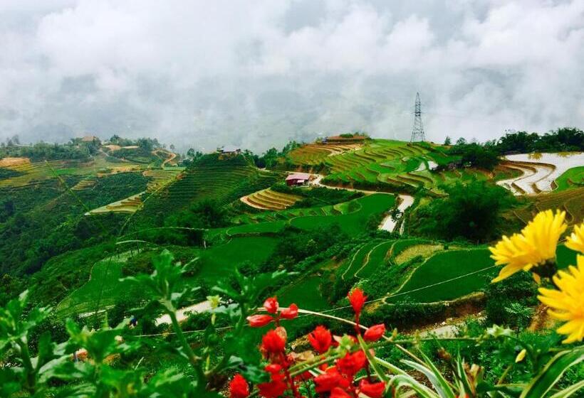 اتاق لوکس با تخت بزرگ, Sapa Clay House  Mountain Retreat