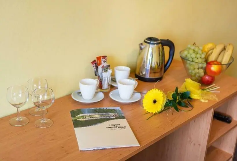 Standard Kolmen Hengen Huone Parveke, &wellness Knížecí Rybník