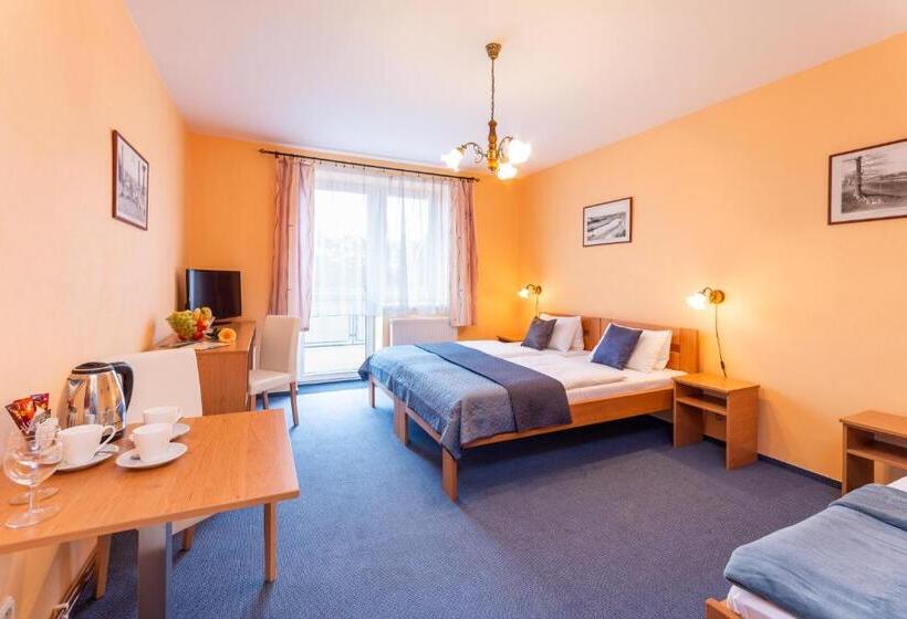 스탠다드 트리플 발코니 룸, &wellness Knížecí Rybník