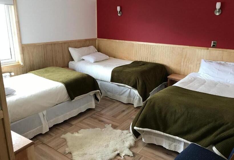 غرفة قياسية ثلاثية, Hostal Andes Patagonicos