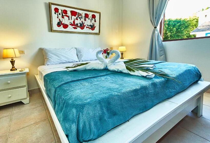 آپارتمان 1 خوابه با چشم‌انداز دریا, Los Corales Beach Village