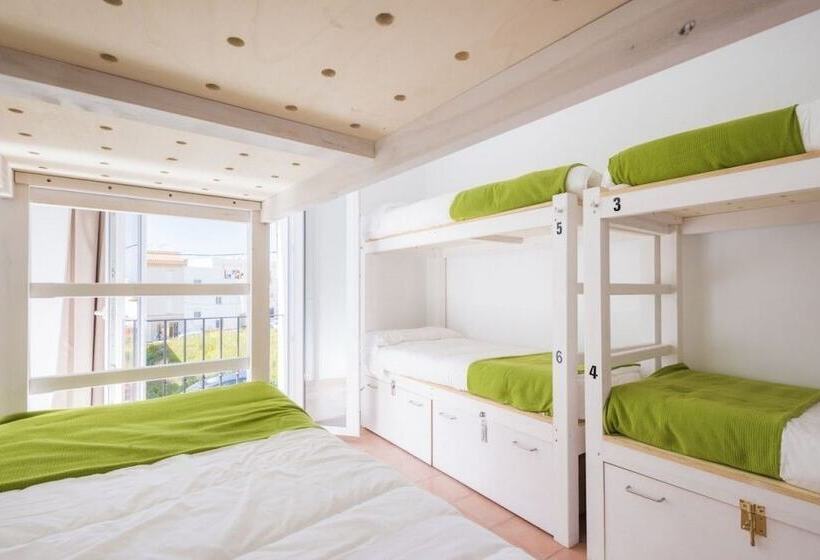 Säng i Delat Rum, Tarifa Kite Hostel