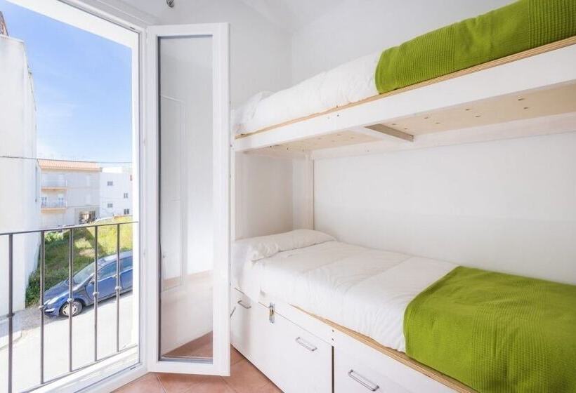 Säng i Delat Rum, Tarifa Kite Hostel