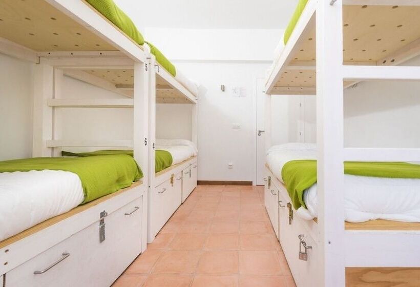 Säng i Delat Rum, Tarifa Kite Hostel