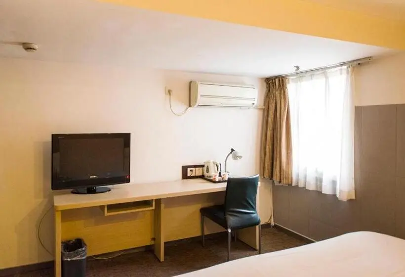 クイーンサイズベッドのスタンダードルーム, Motel Shunde Guirong Tianyou City