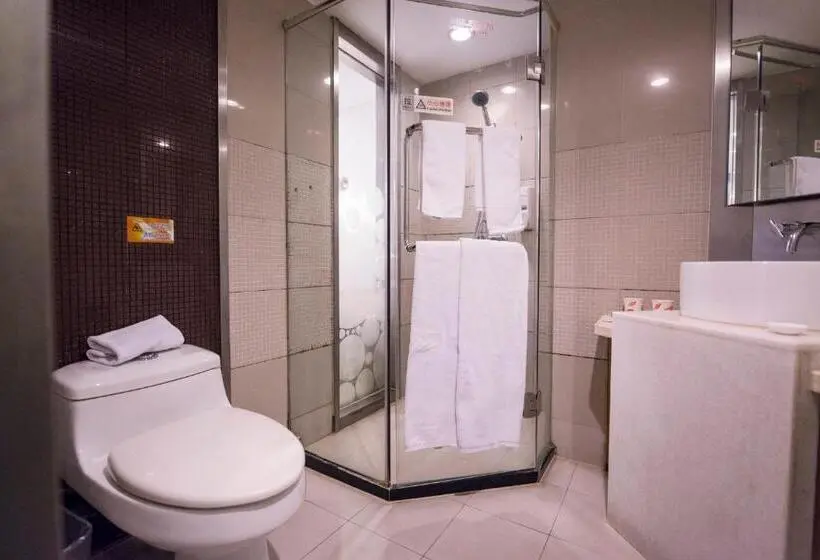 クイーンサイズベッドのスタンダードルーム, Motel Shunde Guirong Tianyou City