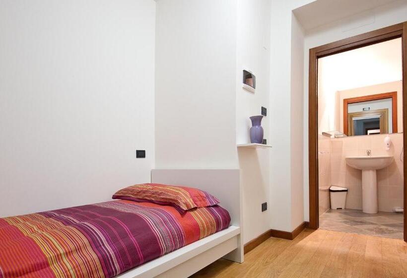 غرفة فردية  مطلة على الحديقة, La Casa Di Linda