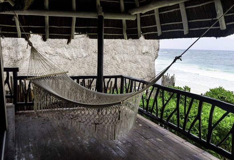 オーシャンビューデラックスルーム, Villa Las Estrellas Tulum  Located At The Party Zone