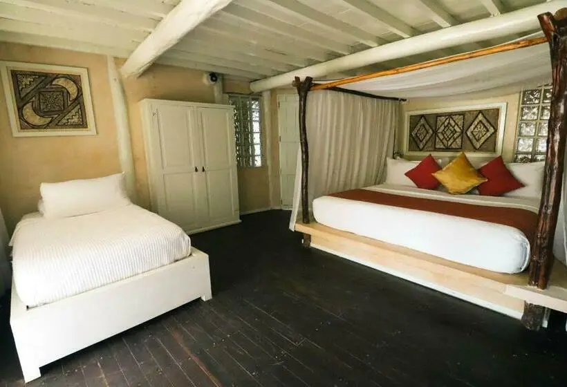 Standard-huone Pohjakerros, Villa Las Estrellas Tulum Located At The Party Zone