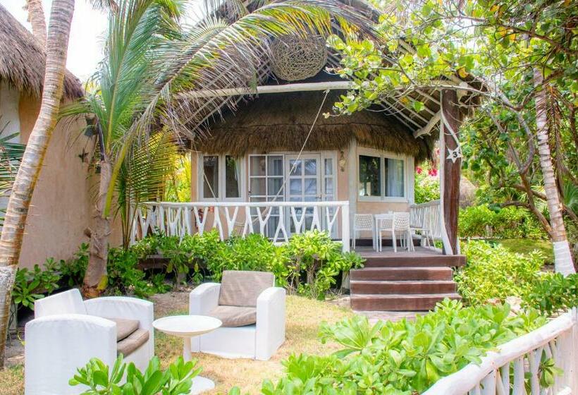 海の見えるマスタースイートルーム, Villa Las Estrellas Tulum  Located At The Party Zone