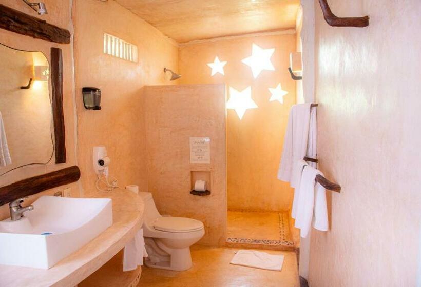 带海景的主人套房, Villa Las Estrellas Tulum Located At The Party Zone