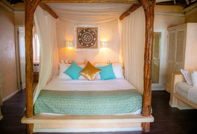 Mastersviitti Merinäkymä, Villa Las Estrellas Tulum Located At The Party Zone