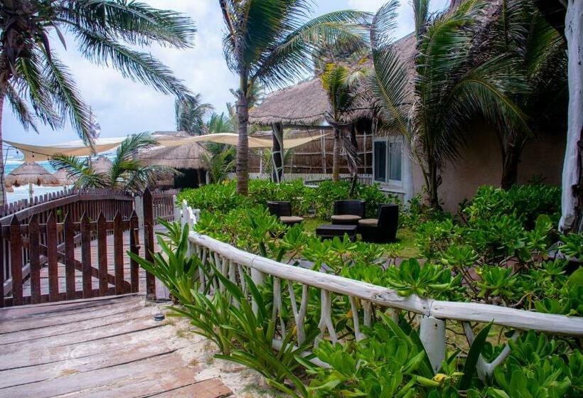 海の見えるマスタースイートルーム, Villa Las Estrellas Tulum  Located At The Party Zone
