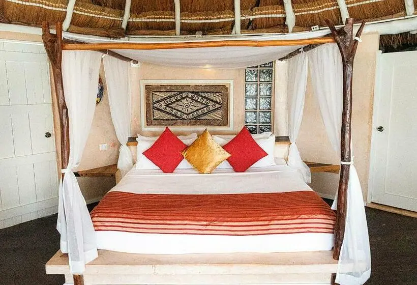 Deluxe-huone Merinäkymä, Villa Las Estrellas Tulum Located At The Party Zone