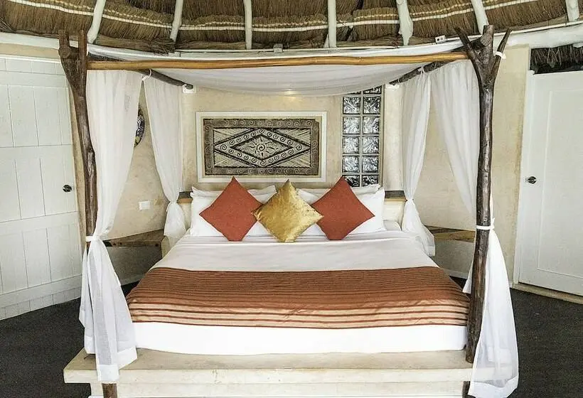 Deluxe-huone Merinäkymä, Villa Las Estrellas Tulum Located At The Party Zone