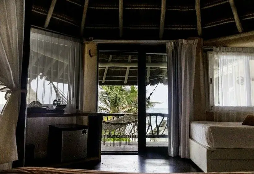 Deluxe-huone Merinäkymä, Villa Las Estrellas Tulum Located At The Party Zone