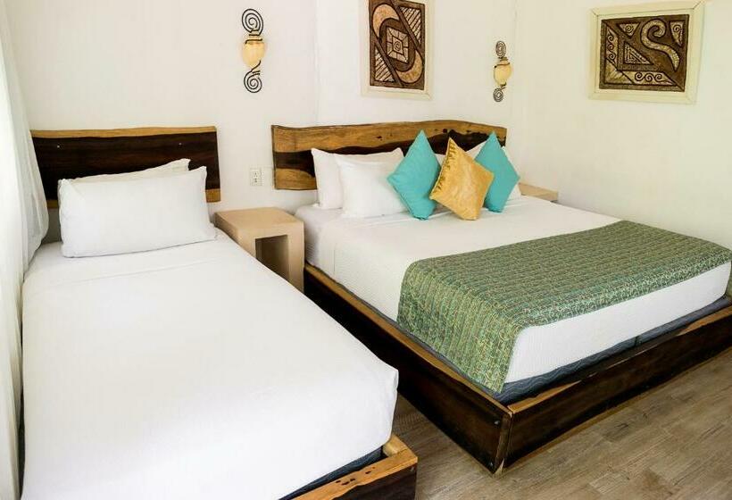 带园景的小型套房, Villa Las Estrellas Tulum Located At The Party Zone