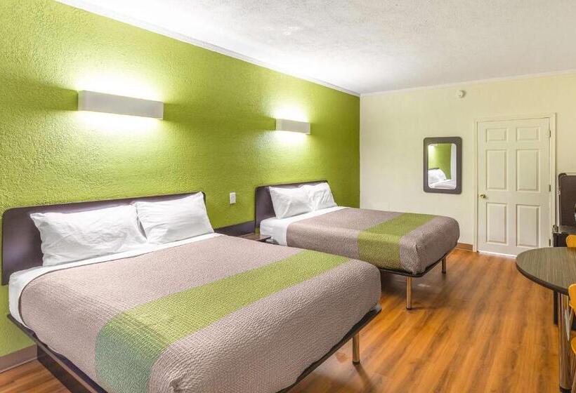 חדר סטנדרט מותאם לאדם עם מוגבלויות, Motel 6huntington, Wv