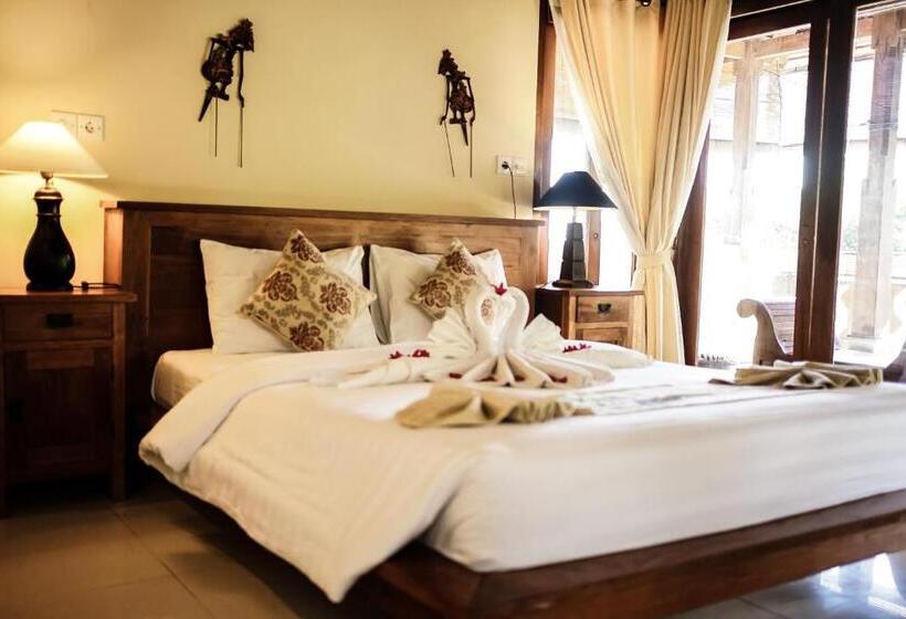 חדר דלוקס נוף לים, Amed Cafe & Hotel Kebun Wayan