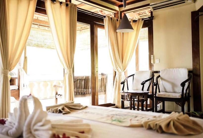 디럭스 룸 바다 전망, Amed Cafe & Hotel Kebun Wayan