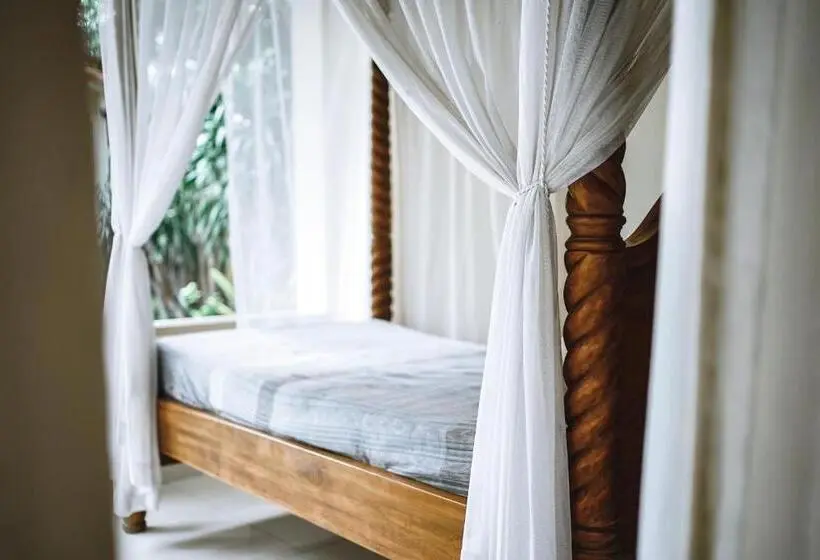 プールの見えるデラックスルーム, Amed Cafe & Hotel Kebun Wayan