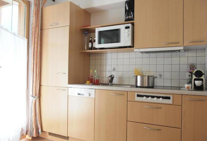 2人卧室家庭公寓, Apart Garni Motnaida