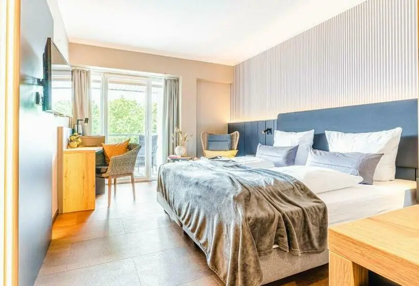 اتاق استاندارد با بالکن, Arthotel Bakker