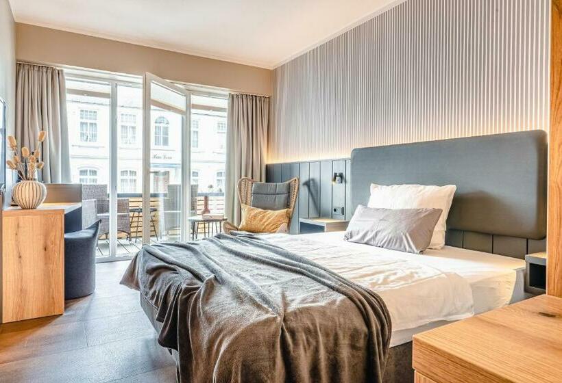 اتاق استاندارد یک تخته با بالکن, Arthotel Bakker