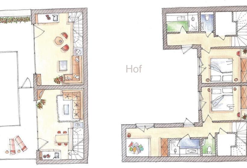 1ベッドルームアパートメント, Meerblickd21