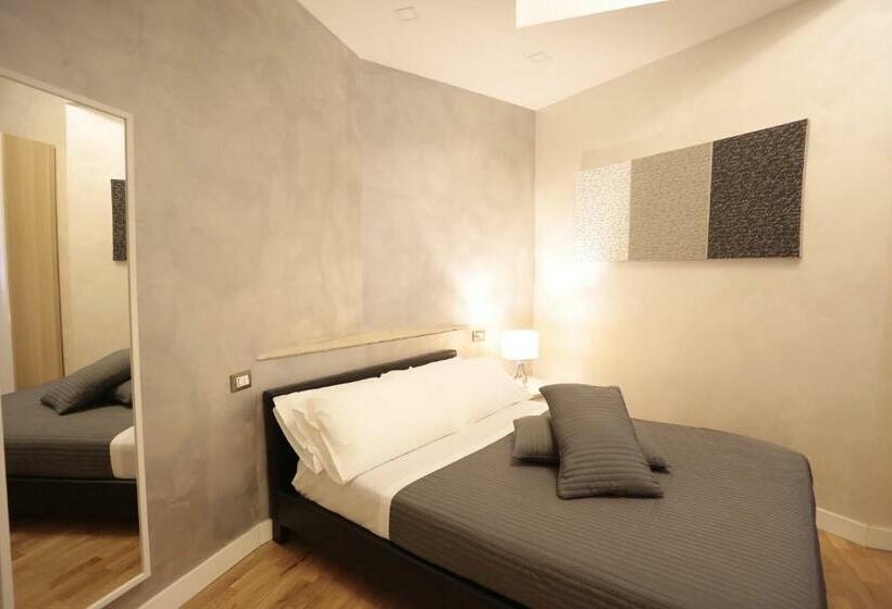 اتاق استاندارد سه نفره, Attico Volta B&b