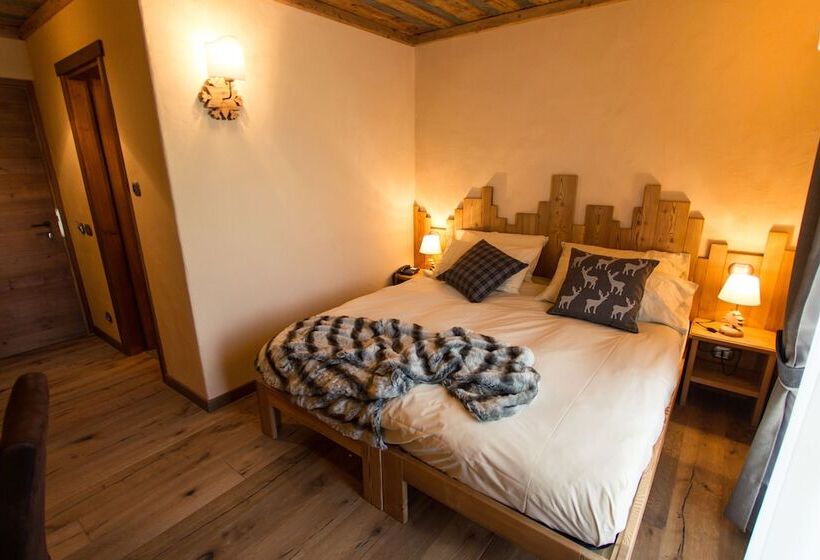 اتاق استاندارد با بالکن, Les Montagnards