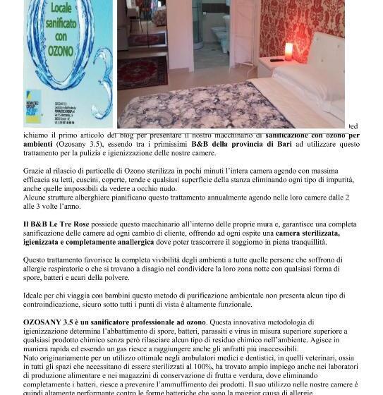 Трехместный Номер Стандарт Вид на Сад, Le Tre Rose Bed & Breakfast