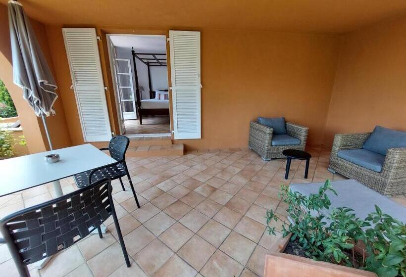 غرفة قياسية مطلّة علي الحديقة, Hôtel Les Bouis   Vue Mer