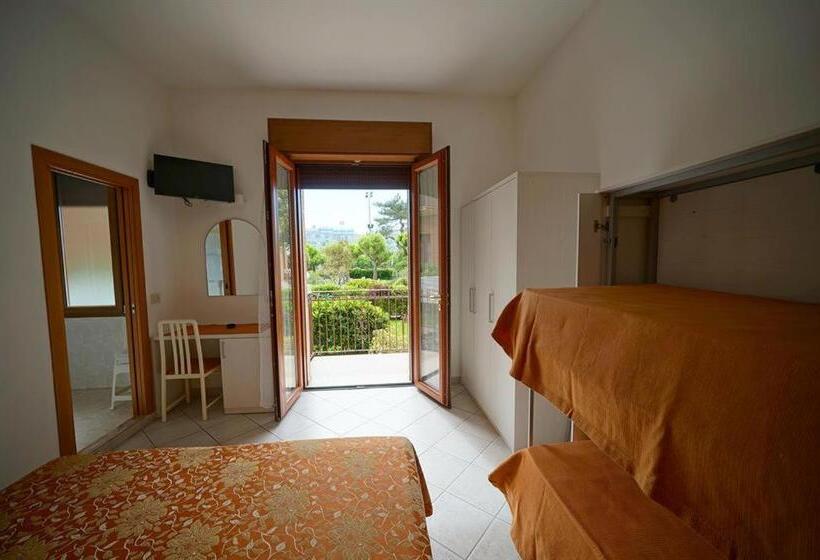 スタンダード4人部屋, Villa Fulgida