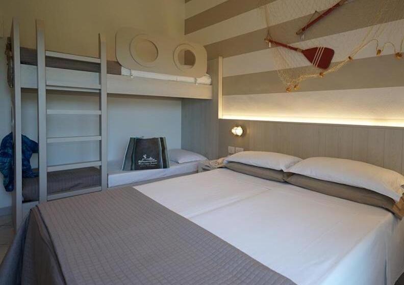 スタンダード4人部屋, Villa Fulgida