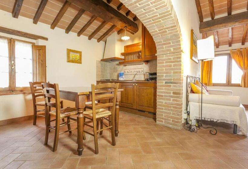 Апартаменты 1 Спальня, Borgo La Grancia