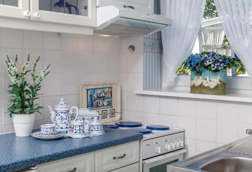 庭の見える1ベッドルームアパートメント, Wiesbaden