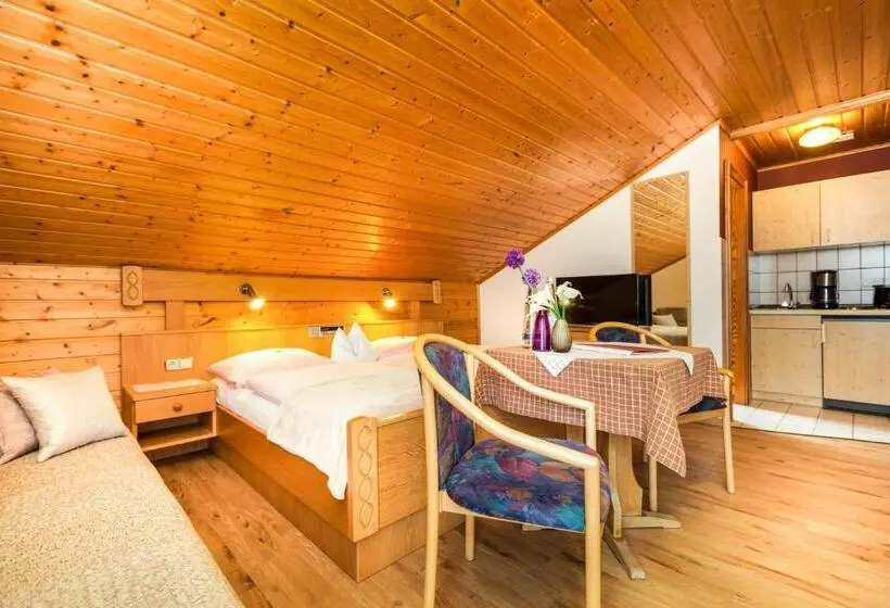 バルコニー付き１ベッドルームアパートメント, Genusshotel Hohenbogen