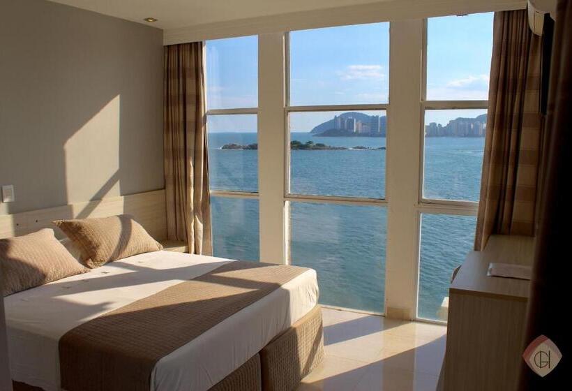 Номер Комфорт Вид на Море, Grand Hotel Guarujá A Sua Melhor Experiência Beira Mar Na Praia!