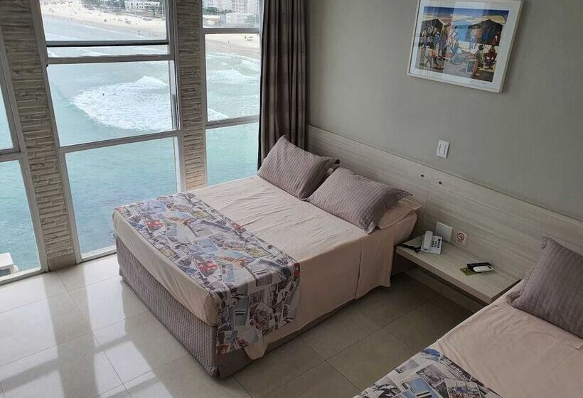 Трехместный Номер Комфорт, Grand Hotel Guarujá A Sua Melhor Experiência Beira Mar Na Praia!
