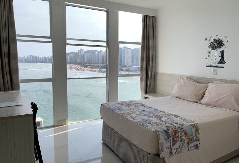 Номер Стандарт Вид на Море, Grand Hotel Guarujá A Sua Melhor Experiência Beira Mar Na Praia!