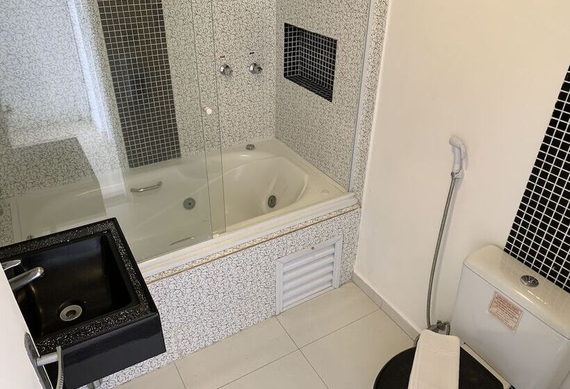 Номер Стандарт Вид на Море, Grand Hotel Guarujá A Sua Melhor Experiência Beira Mar Na Praia!